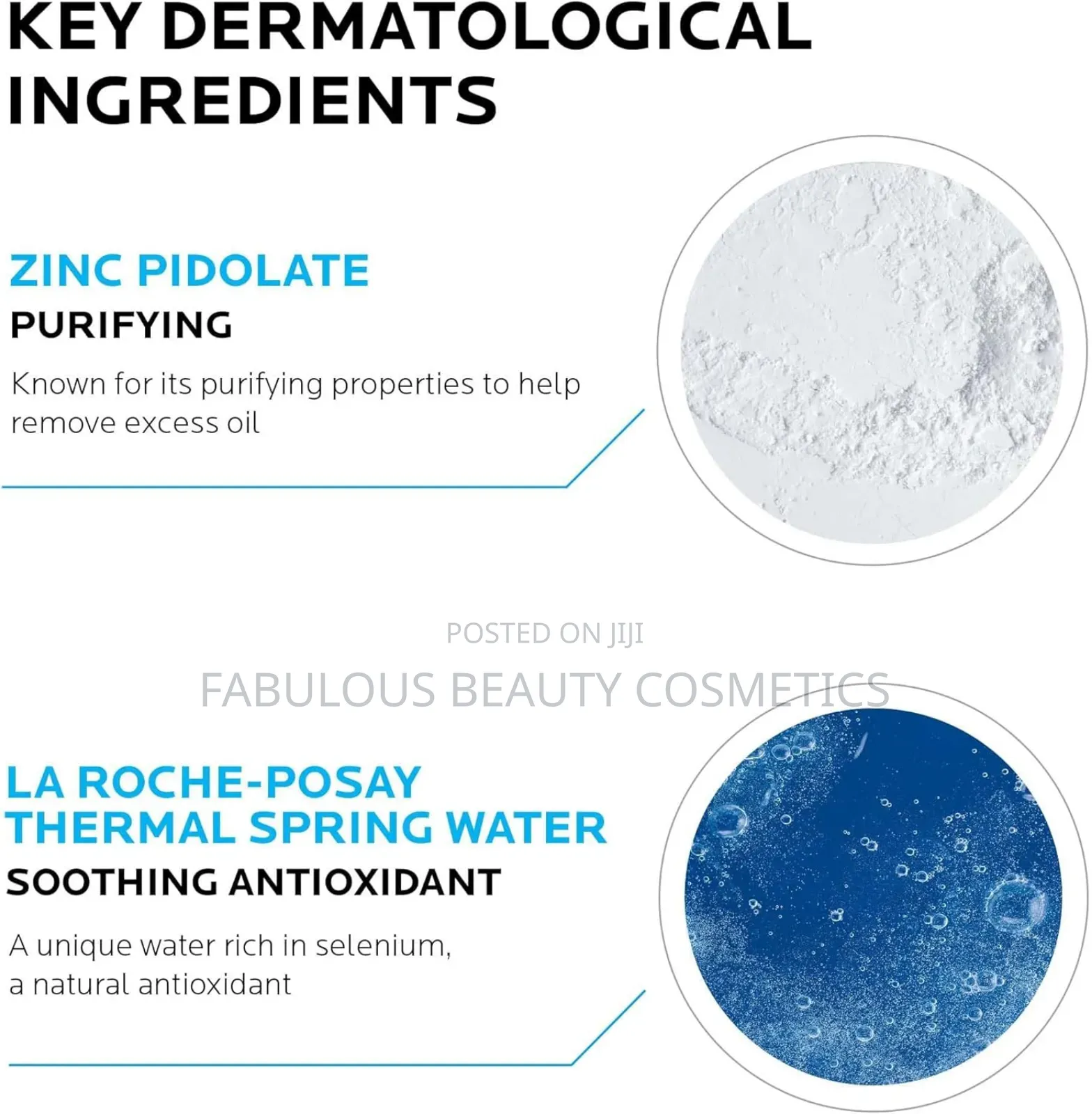 La Roche-Posay Effaclar Purifying Foaming Gel Cleanser.