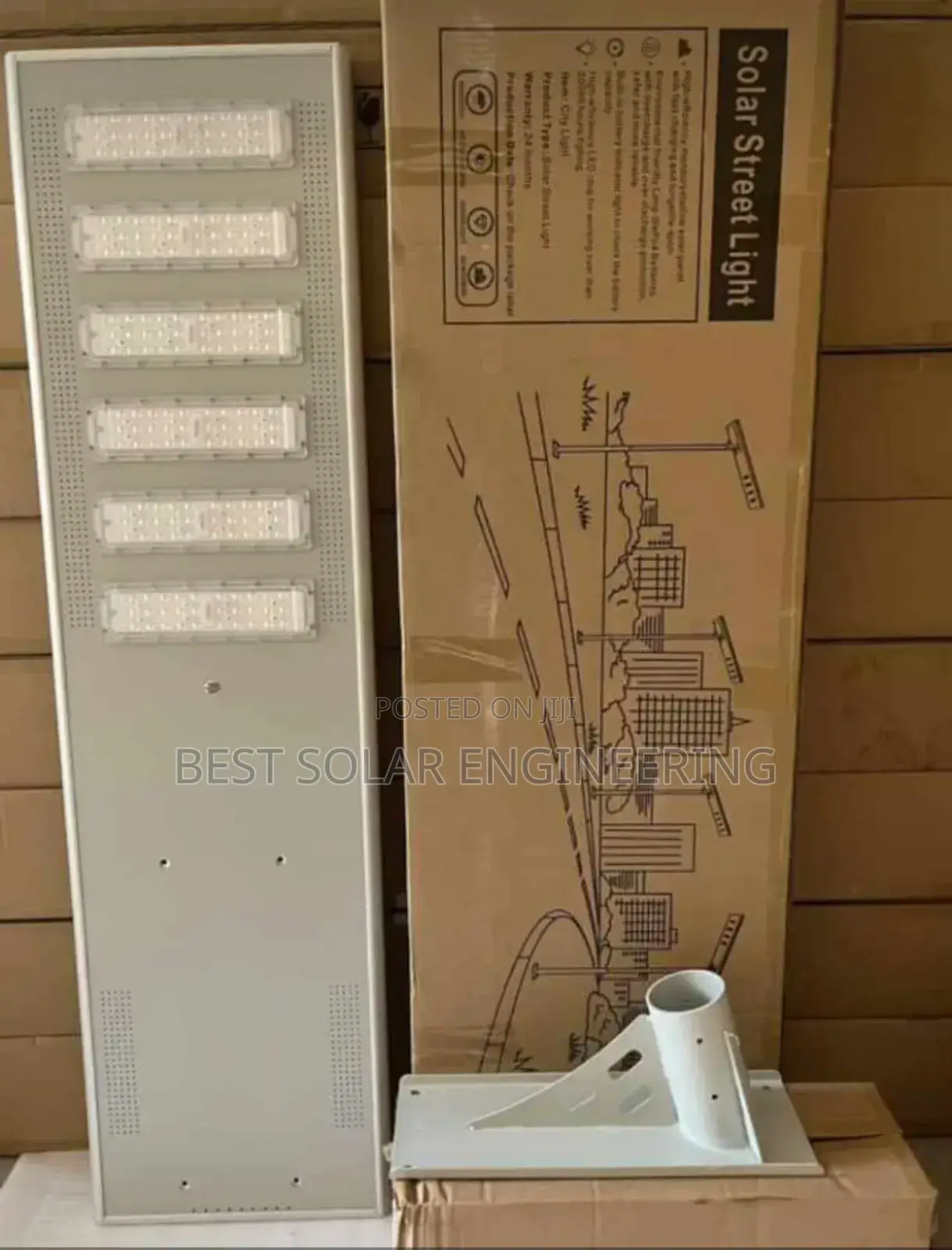 100w Solar Street Light 6eyes (Vita Solar)