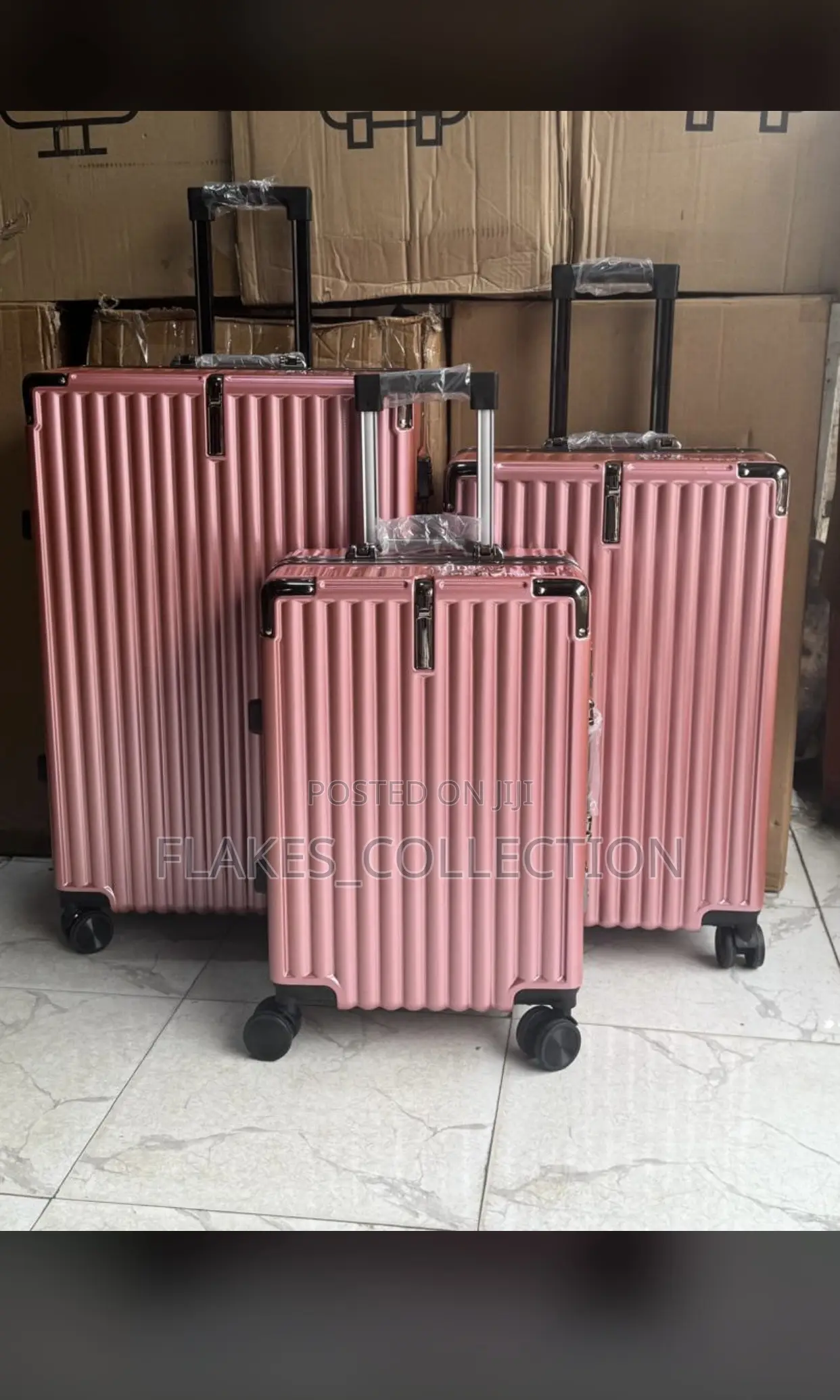 Set of 3 Aluminum Luggage Box