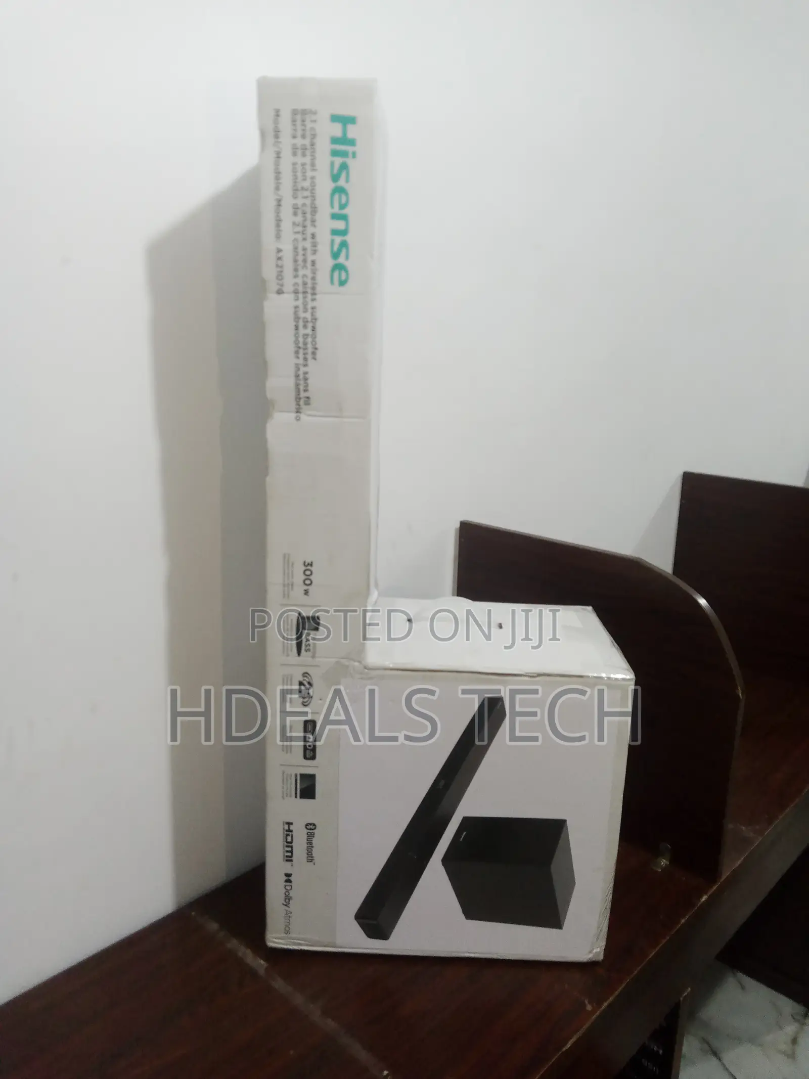 Hisense 300W Audio Wireless Soundbar, Bluetooth 