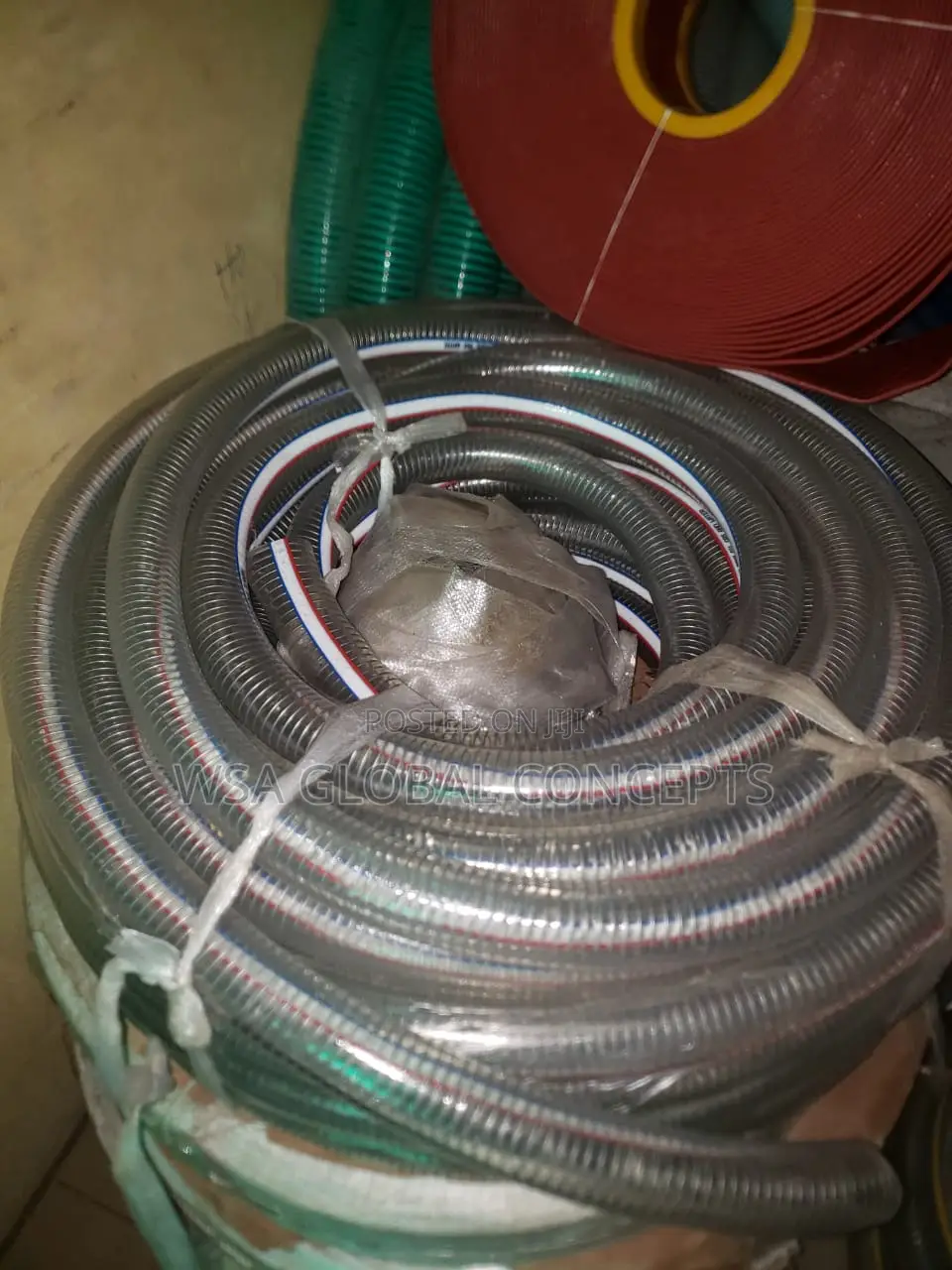 2 Inches Wire Braided Transparent Hose