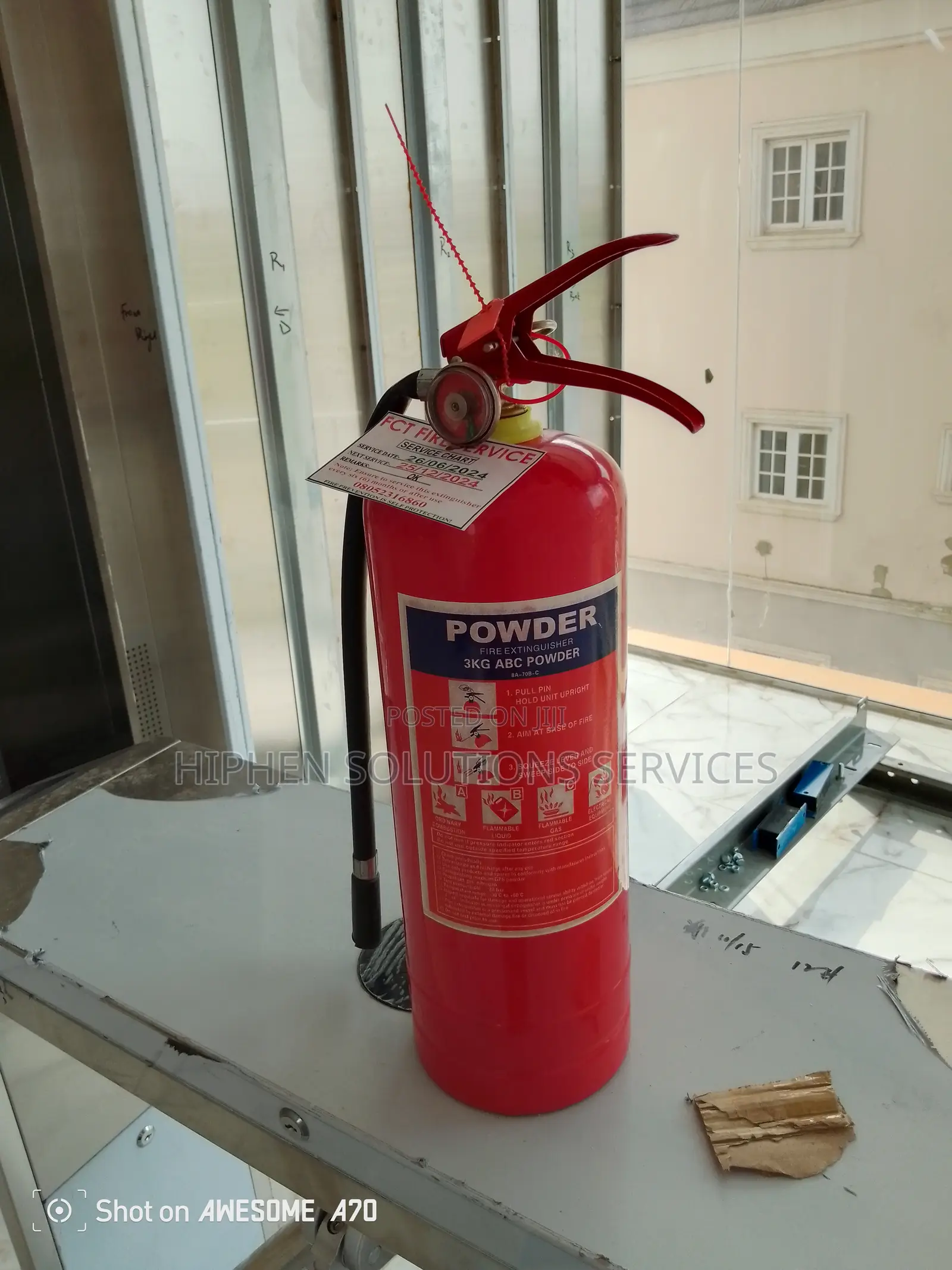 Fire Extinguisher 3kg