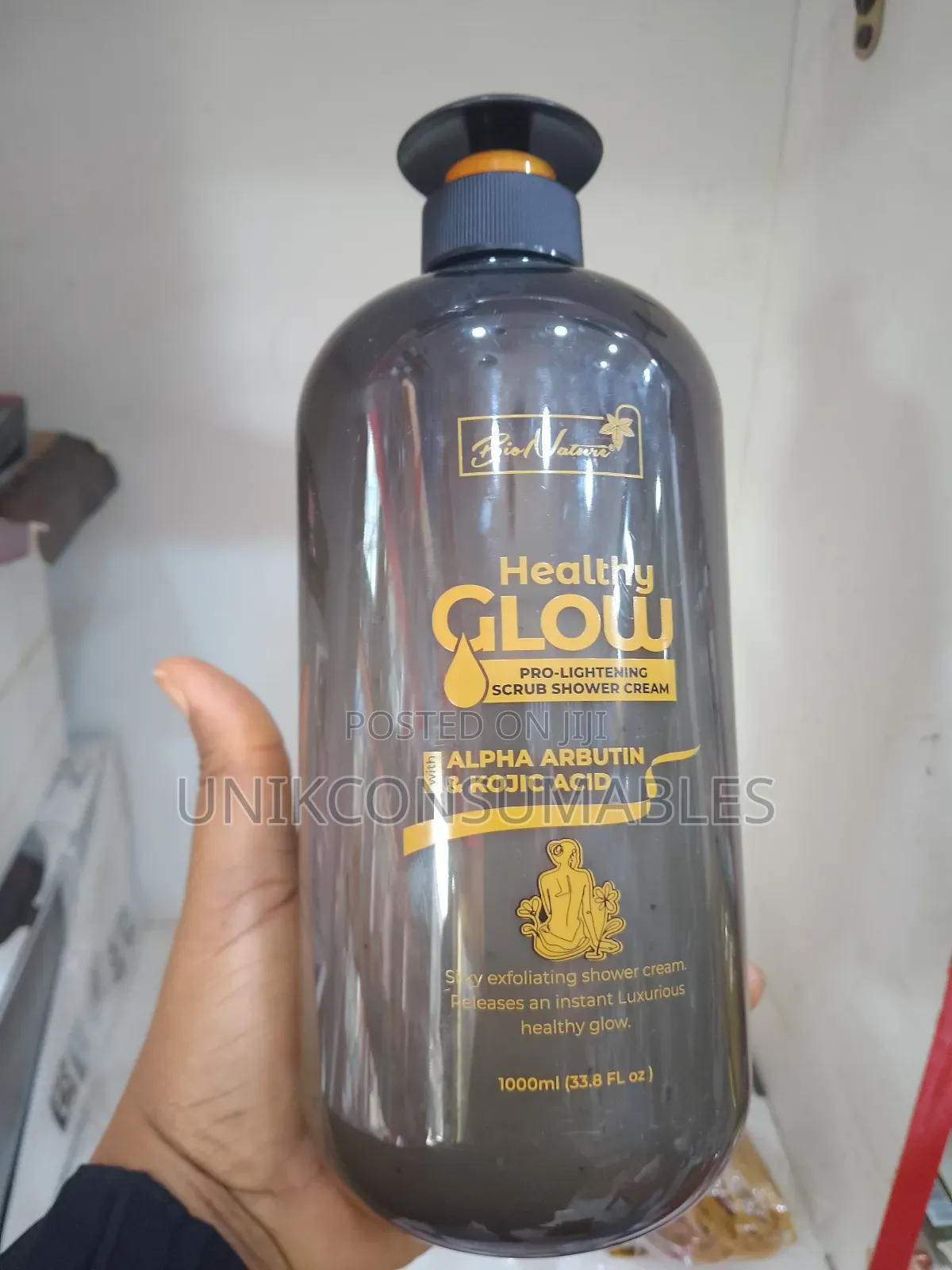Healthy Glow Pro-Lightening Scrub Shower Cream 1000 Ml