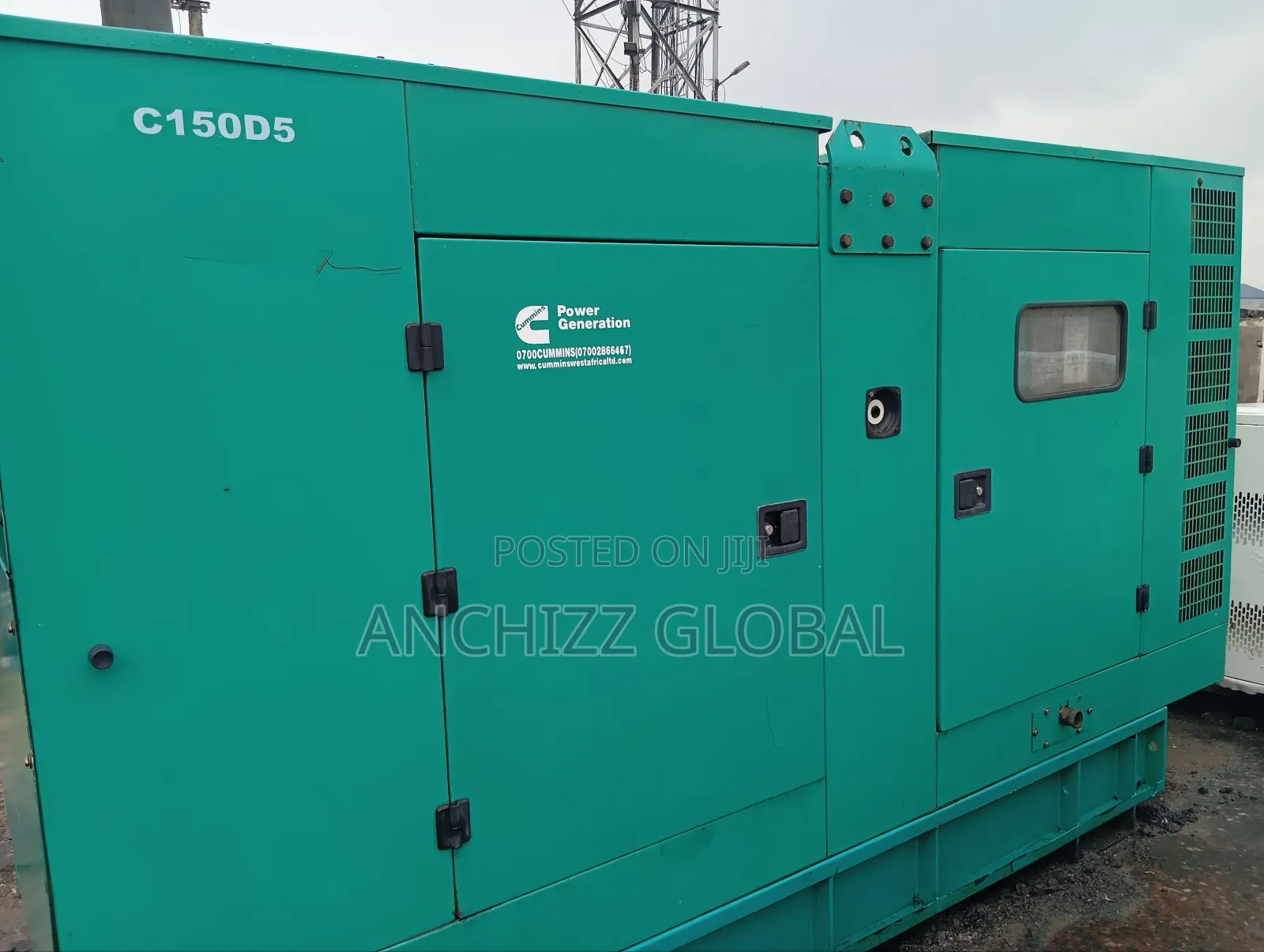 150kva Soundproof Cummins Diesel Generator