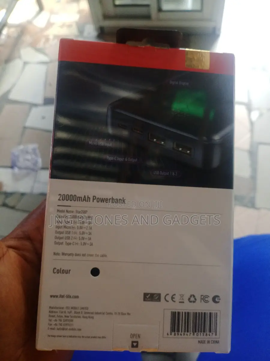 Itel Power Bank
