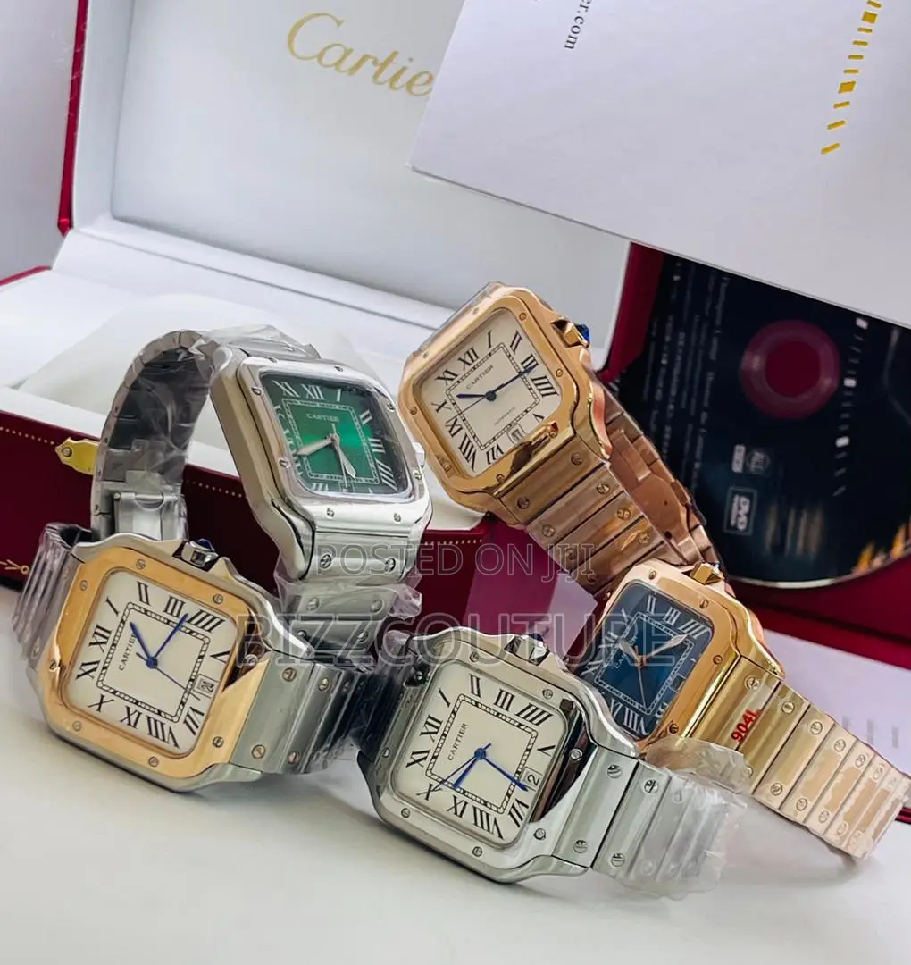 Original Cartier Silver and Gold Chain Watch Is Available
