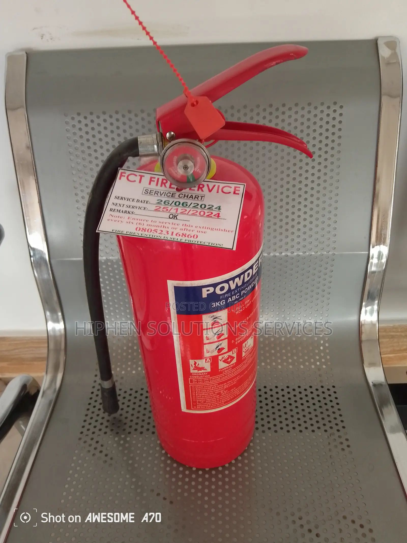Chemical Fire Extinguisher