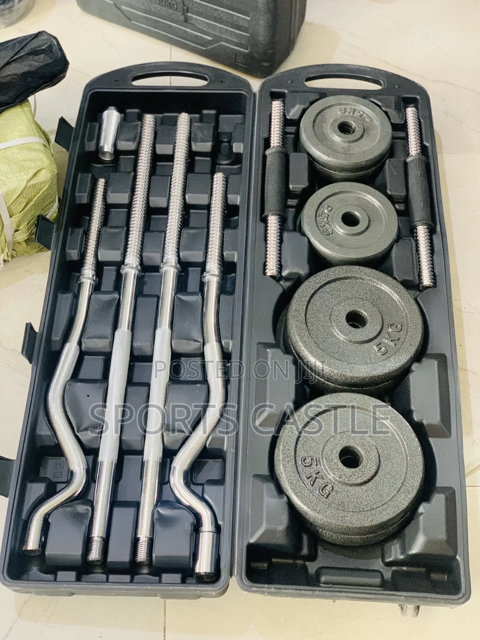55kg Chrome Dumbbell