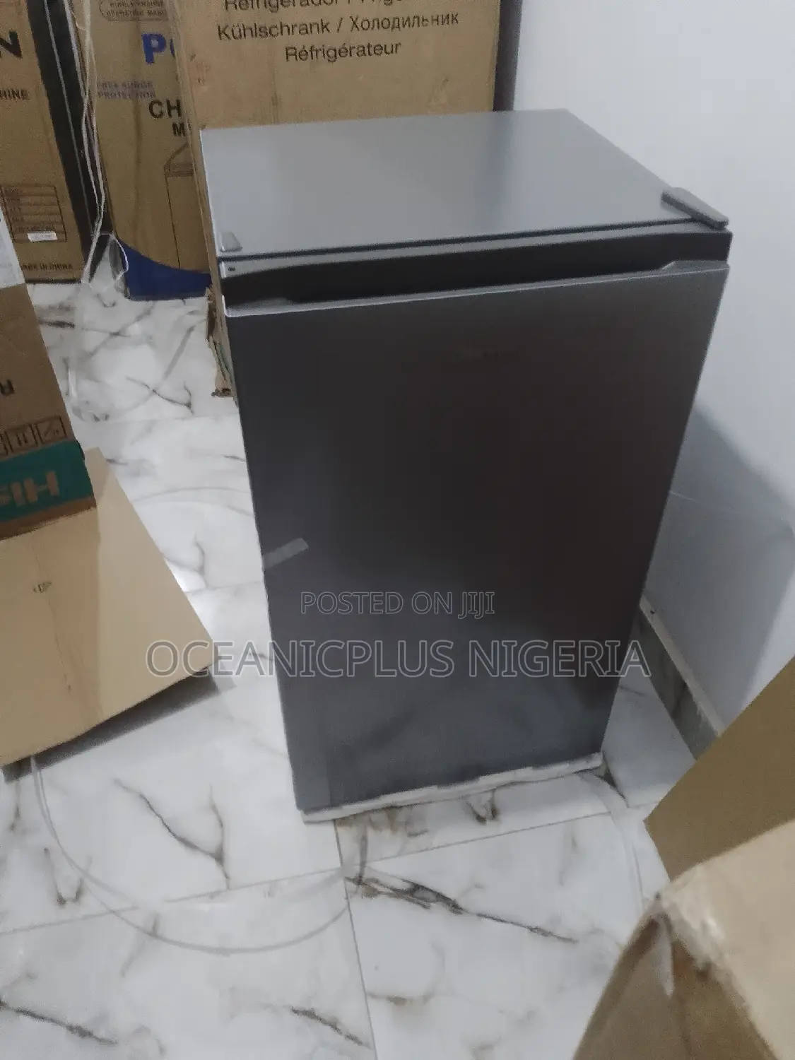 Fridge Plus a Compartment Freezer. Hisense 90 Litres Fridge