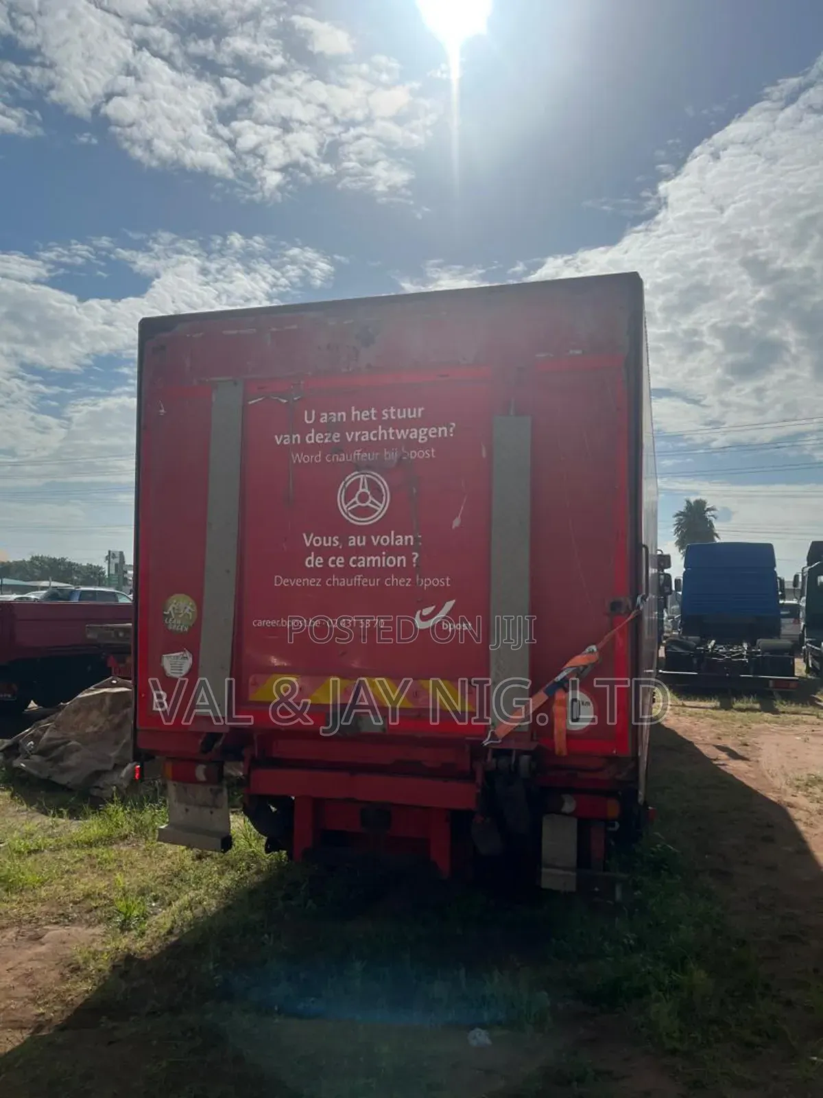 DAF Lf 55 Container Truck 2007 Red