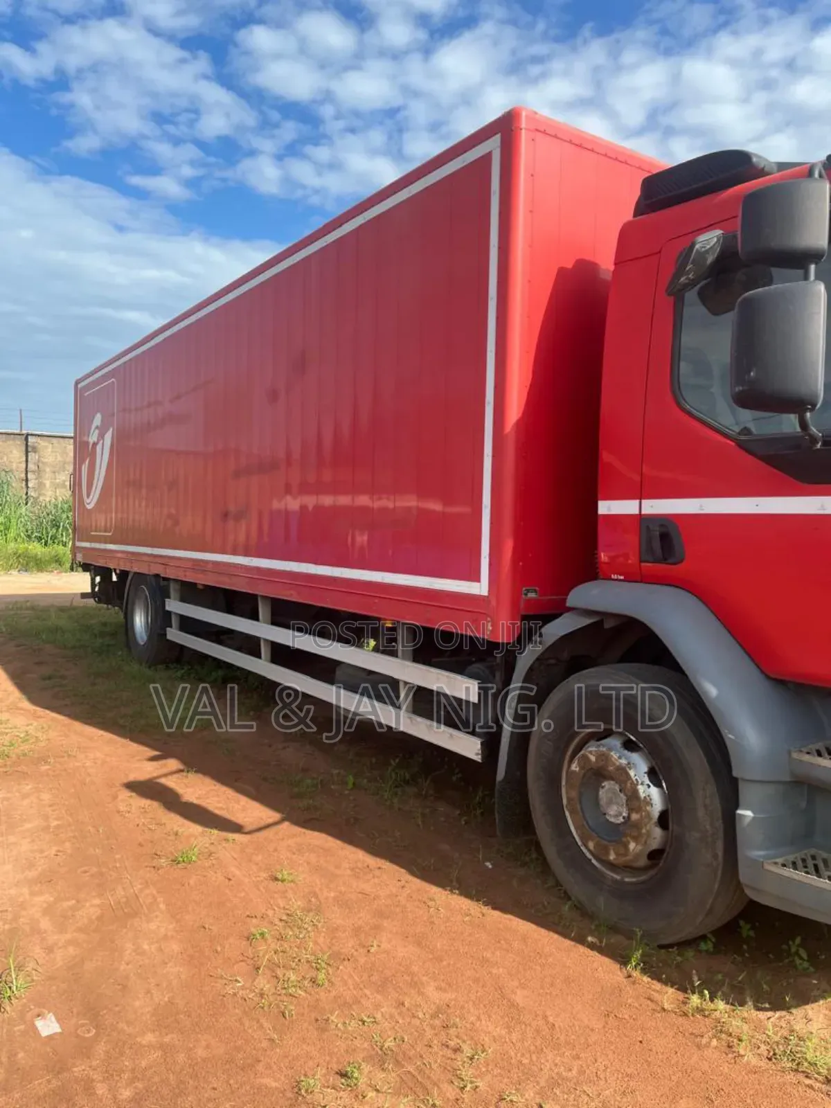 DAF Lf 55 Container Truck 2007 Red