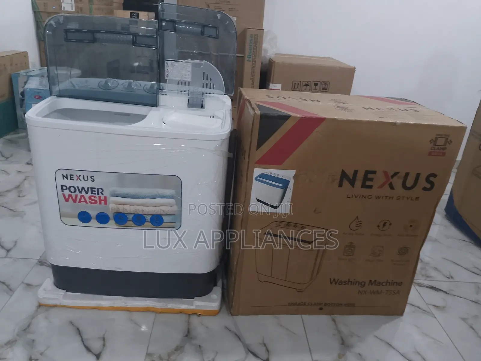 Semi Automatic Nexus Washing Machine