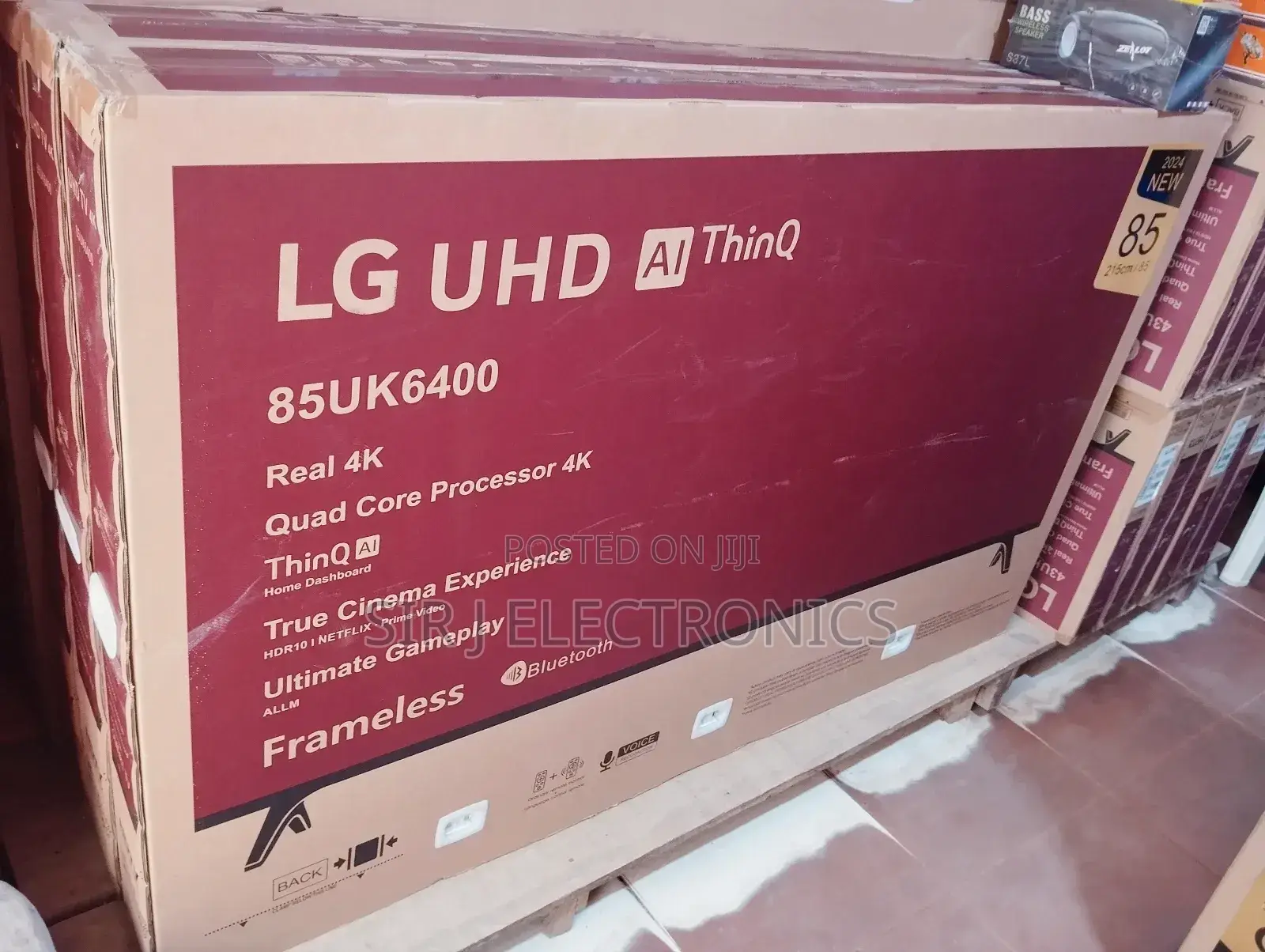 Original 85" Lg Smart Uhd Television+ Netflix+ Youtube