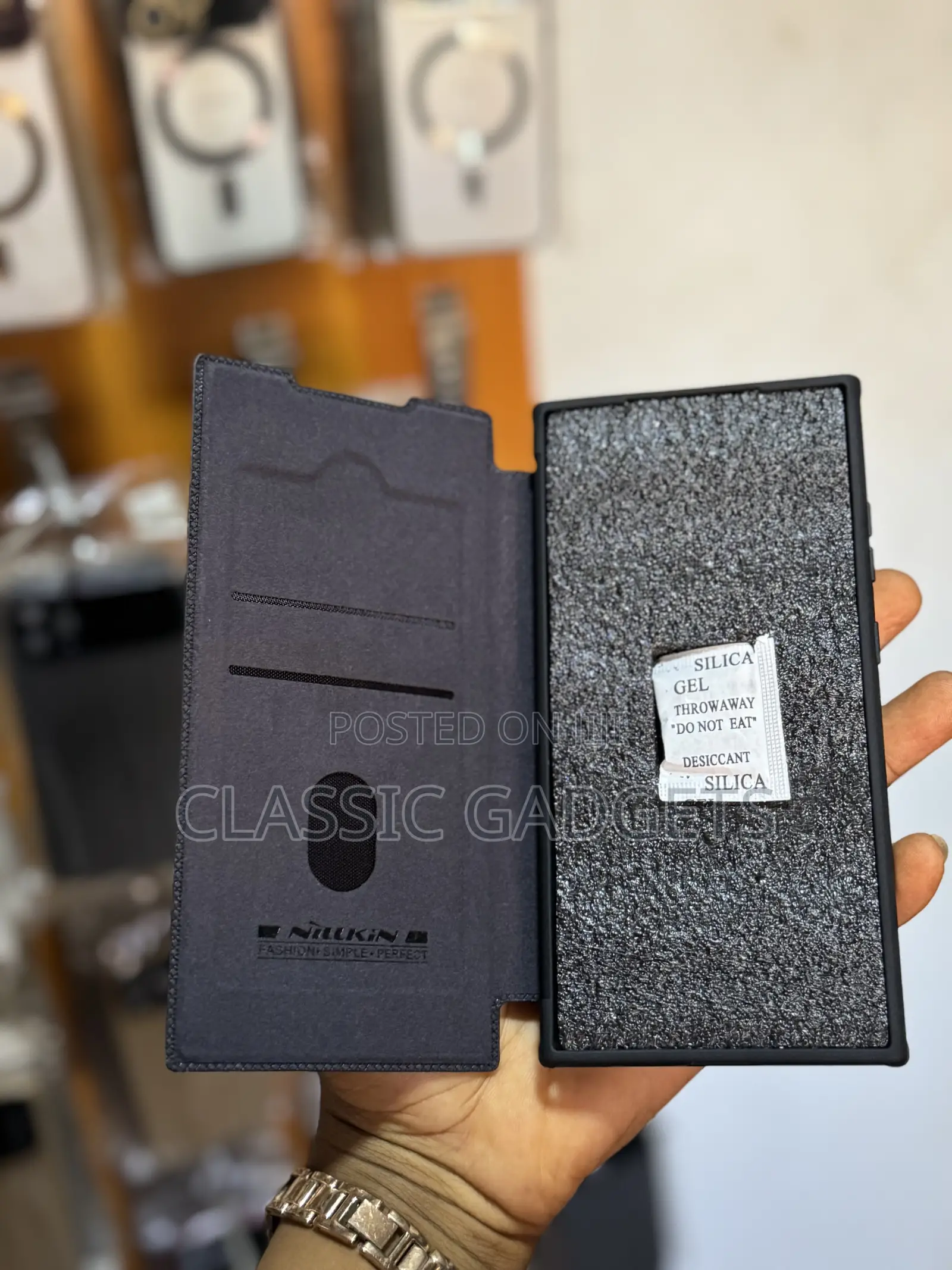 Nillkin Camshield Prop Leather Magnetic For Galaxy S24ultra
