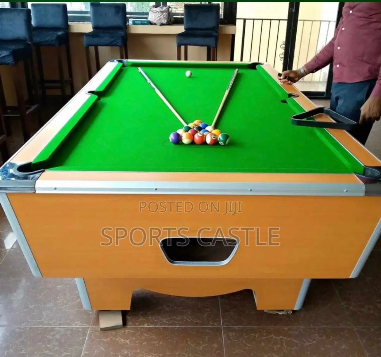 7ft British Marble Top Coin Board