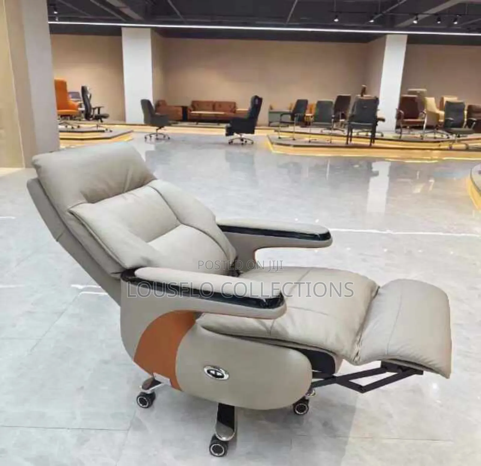 Italian Electric Reclining Executive Director Office Chair
