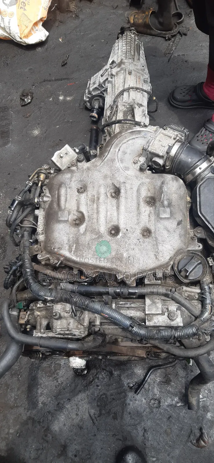 Nissan FX35 Engine and Gearbox