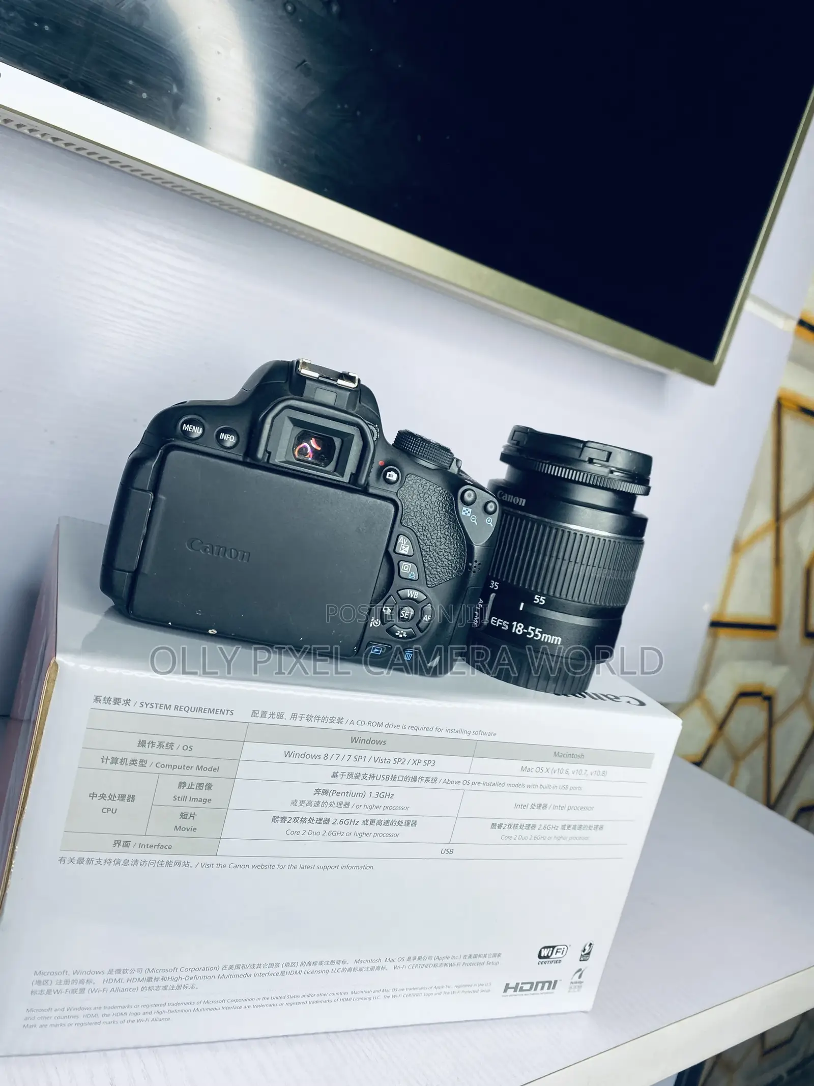 Canon 700D With 18-55 Lens