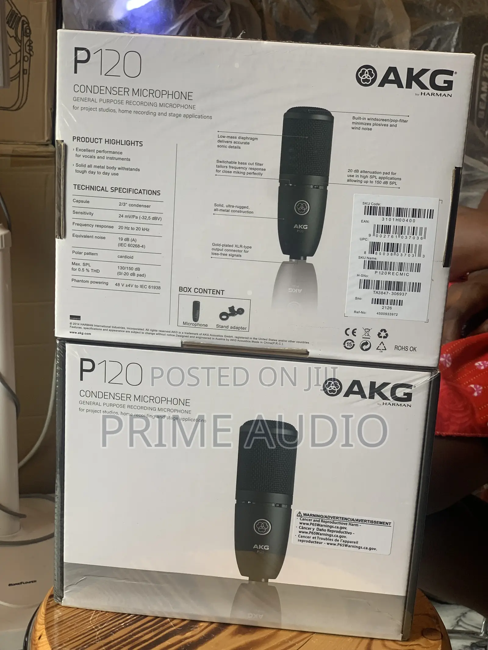 Akg P120 Condenser Microphone