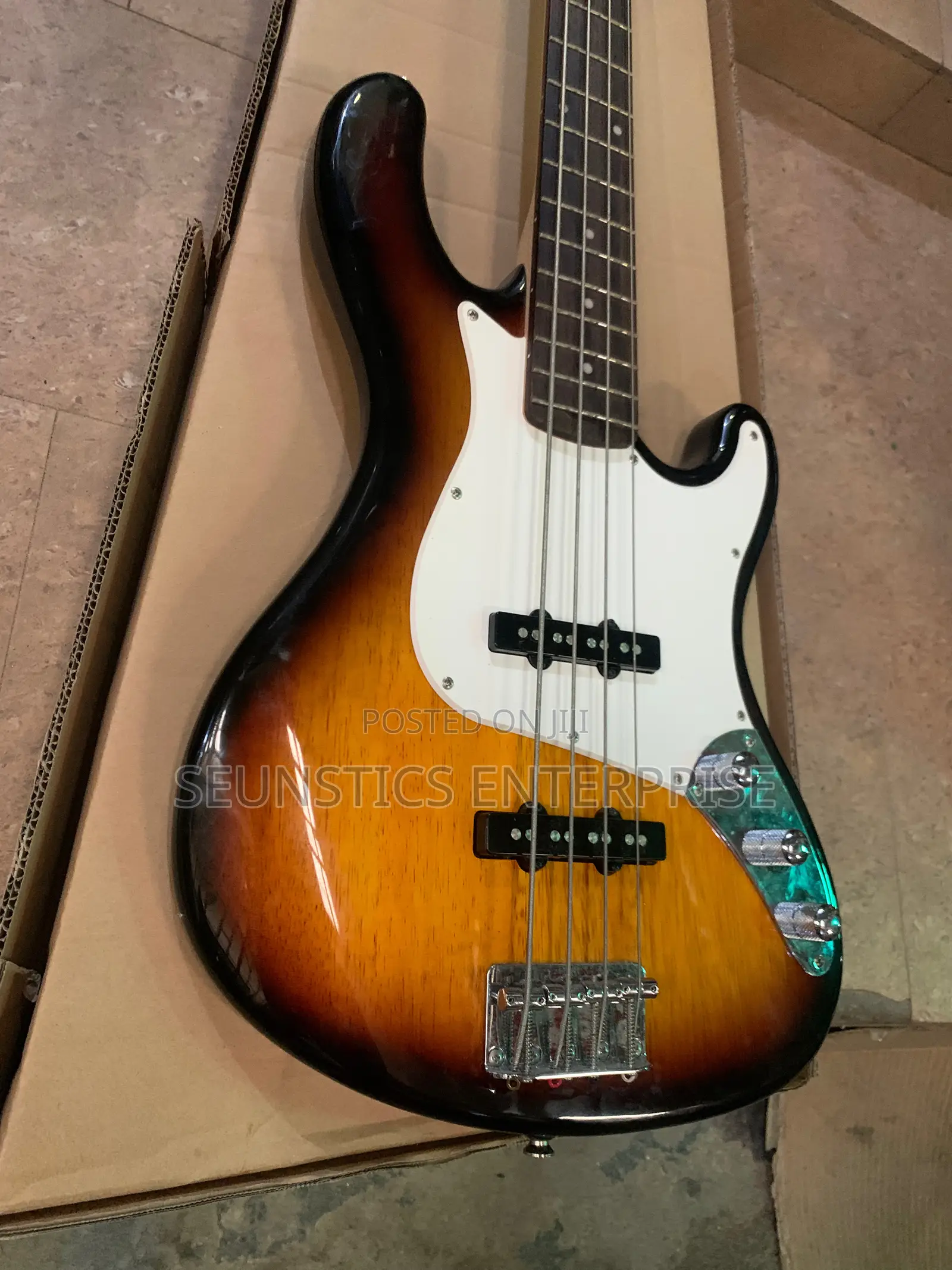 Quality Cort Four String Jazz Bass Guitar