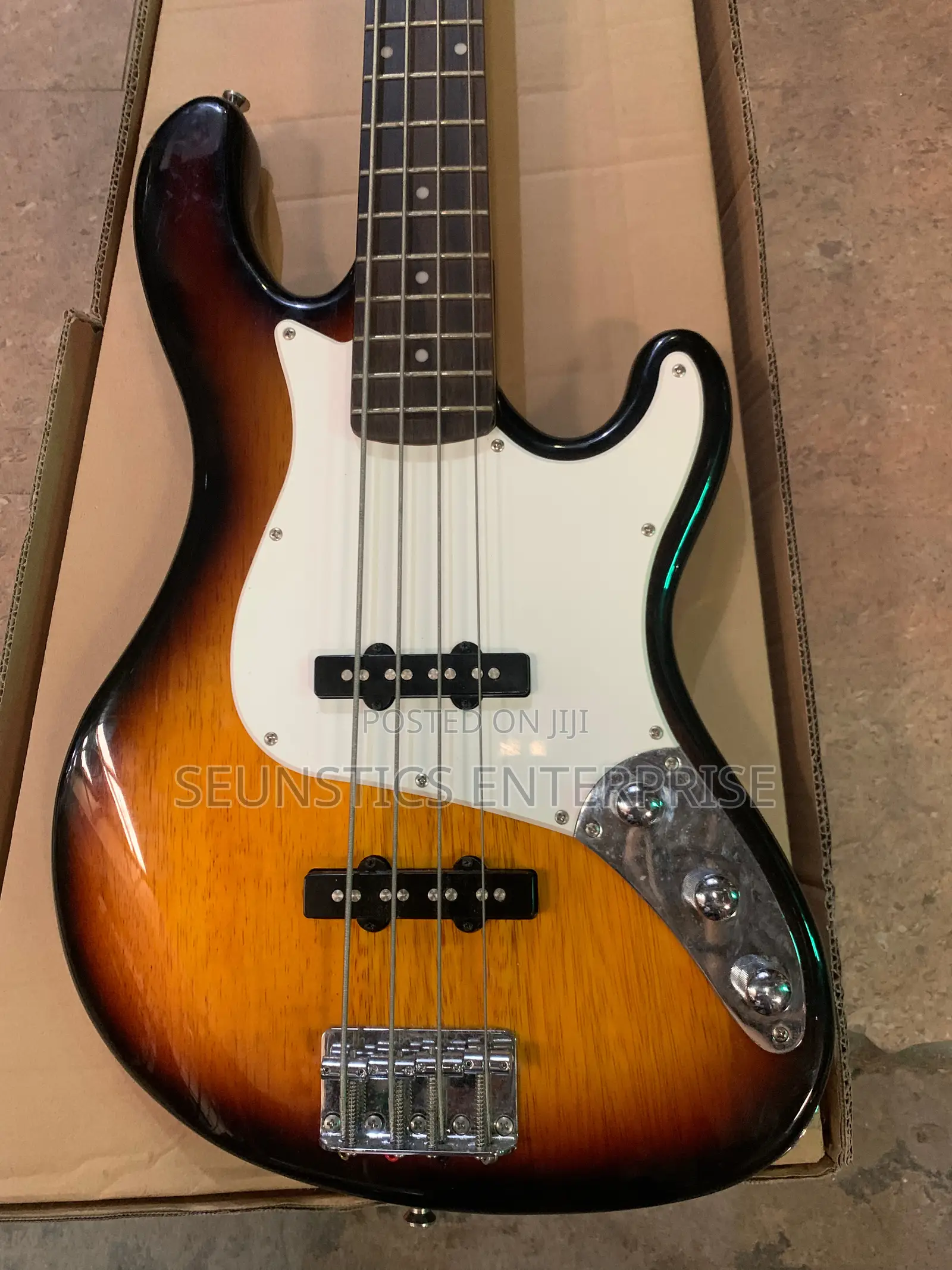 Quality Cort Four String Jazz Bass Guitar