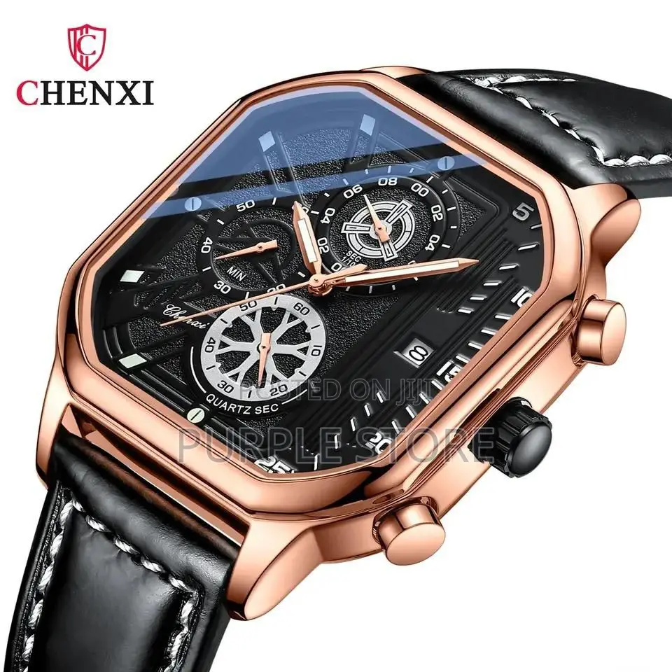 Chenxi Chronograph Leather Watch