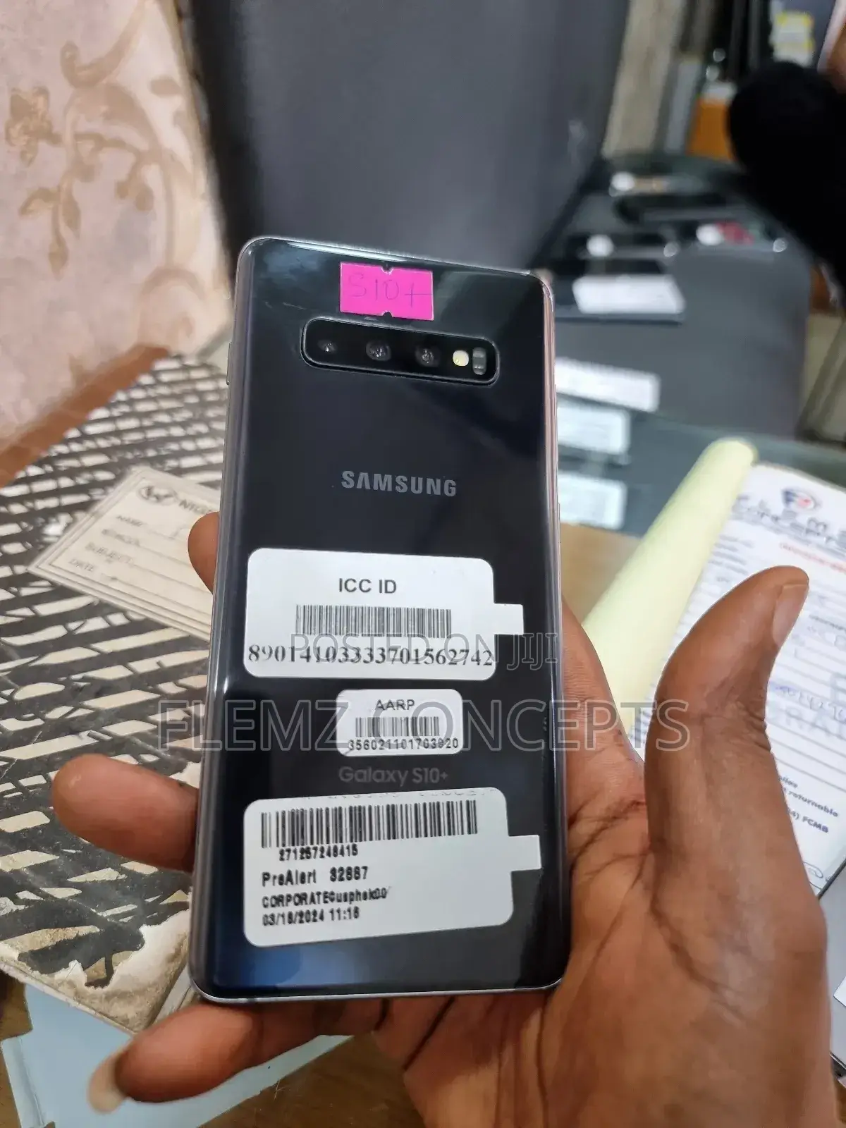 Samsung Galaxy S10 Plus 128 GB Black