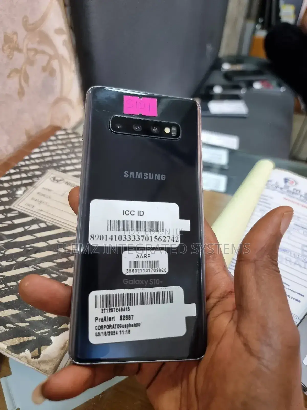 Samsung Galaxy S10 Plus 128 GB Black