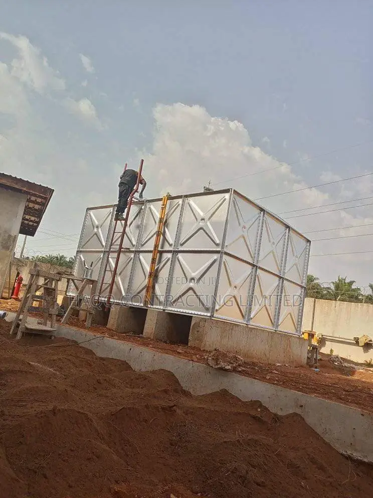 Fibreglass Reinforced Water Tank Construction (FRP/GRP)