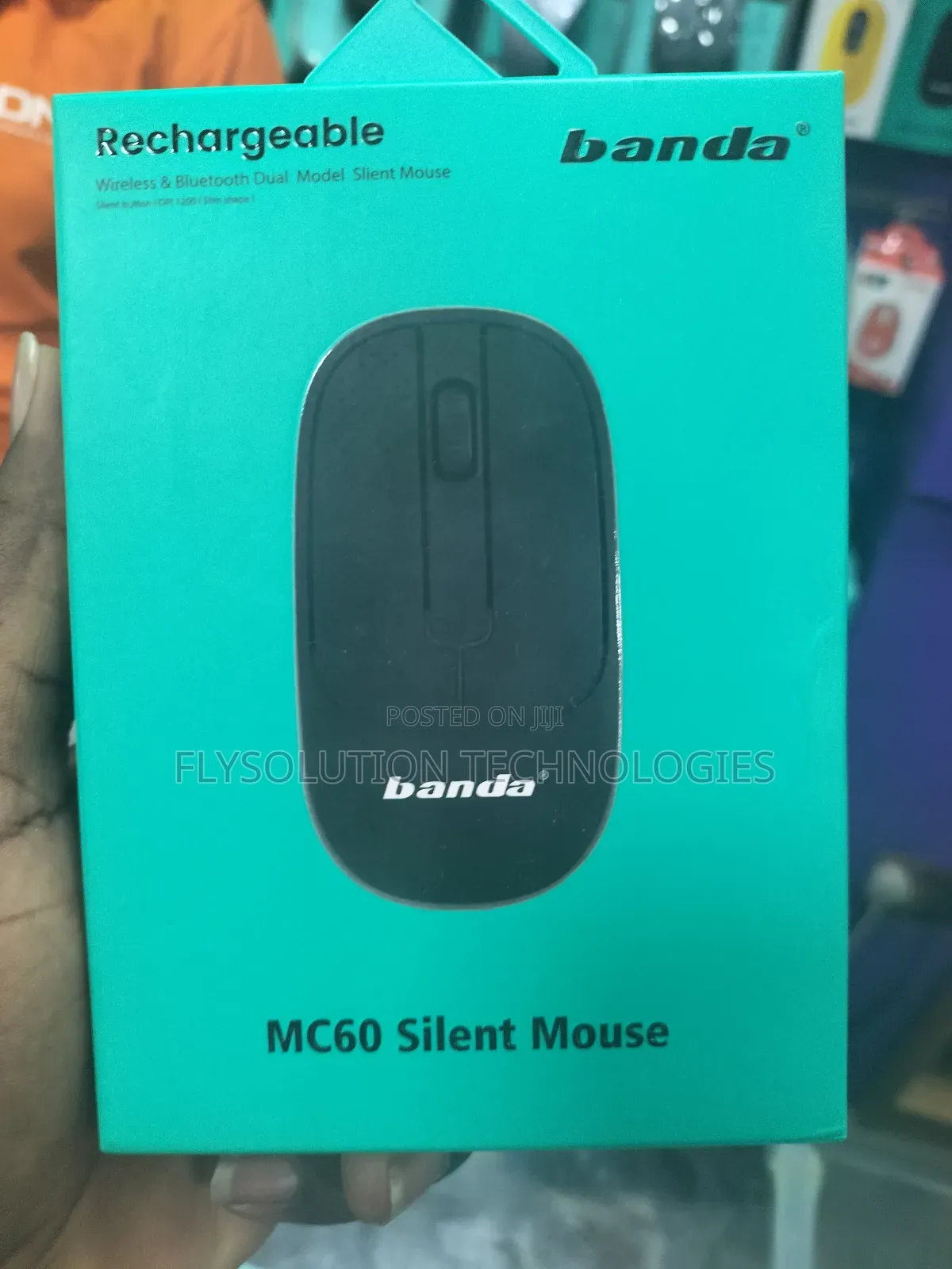 Banda Mc60 Rechargeable Silence Bluetooth Mouse