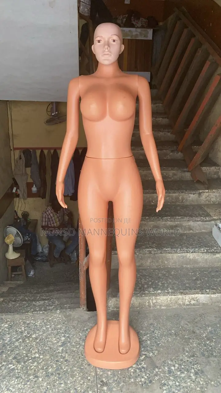 Plastic Female Detachable Waist Display Mannequin