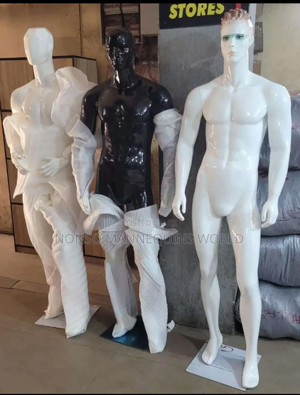 High Quality Male Fibre Imported Mannequins