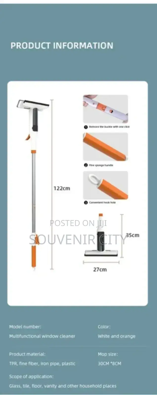 Sponge Mop For Windows And Floor