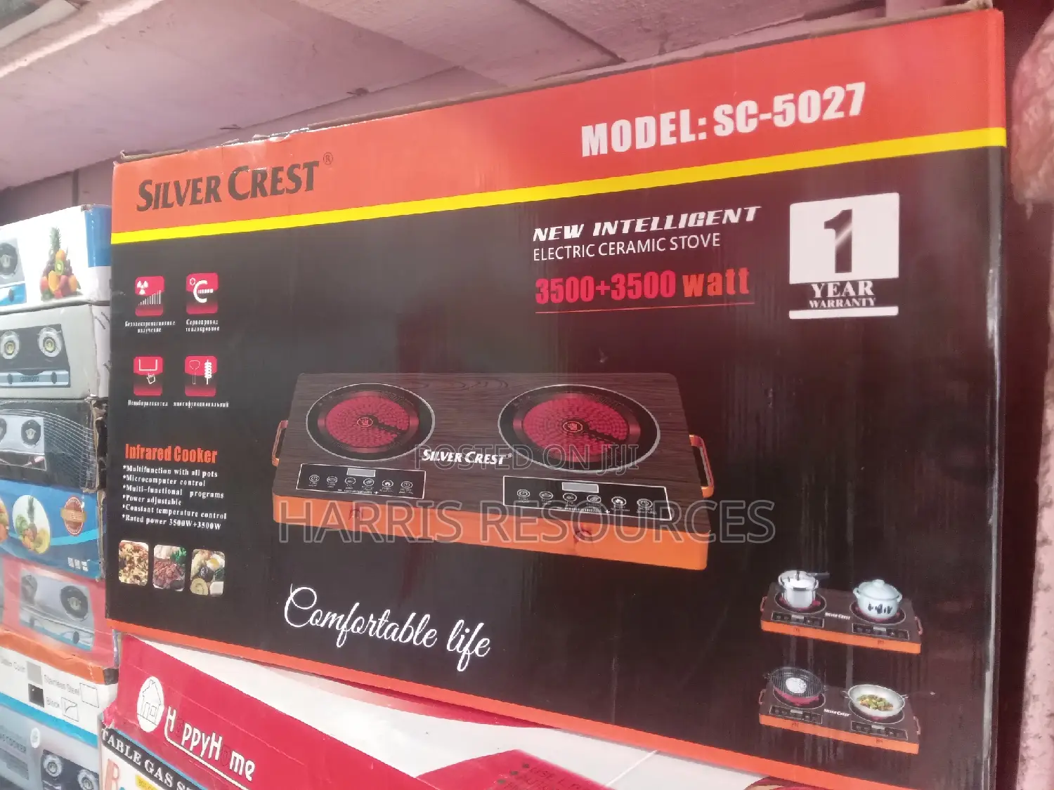Double Silver Crest Intelligent Smart Electric Cooker