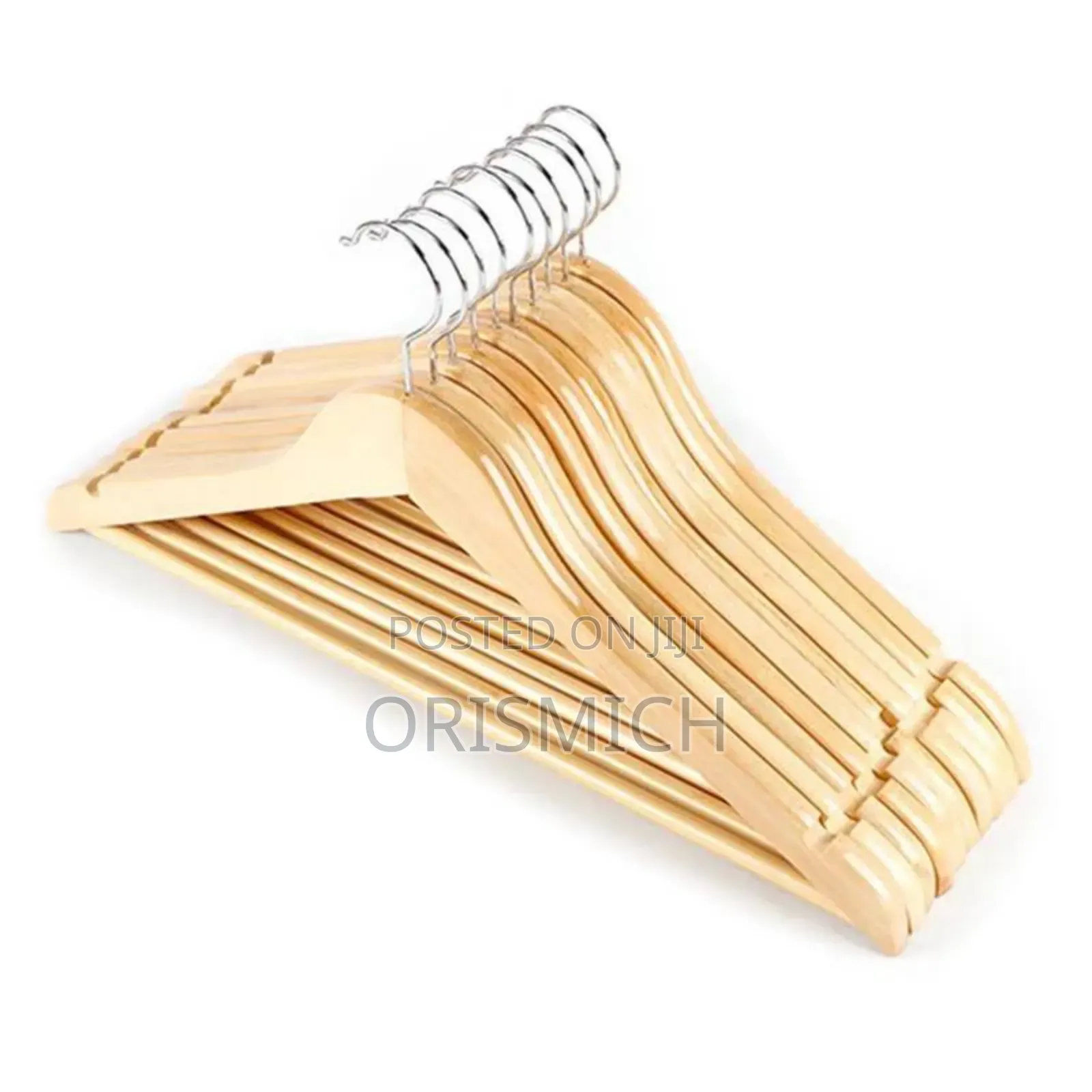 10pcs Wooden Cloth Hanger