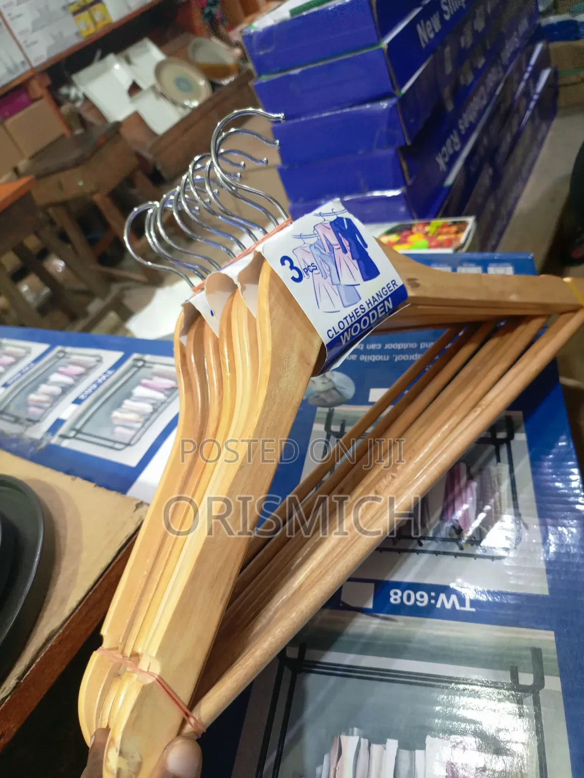 10pcs Wooden Cloth Hanger