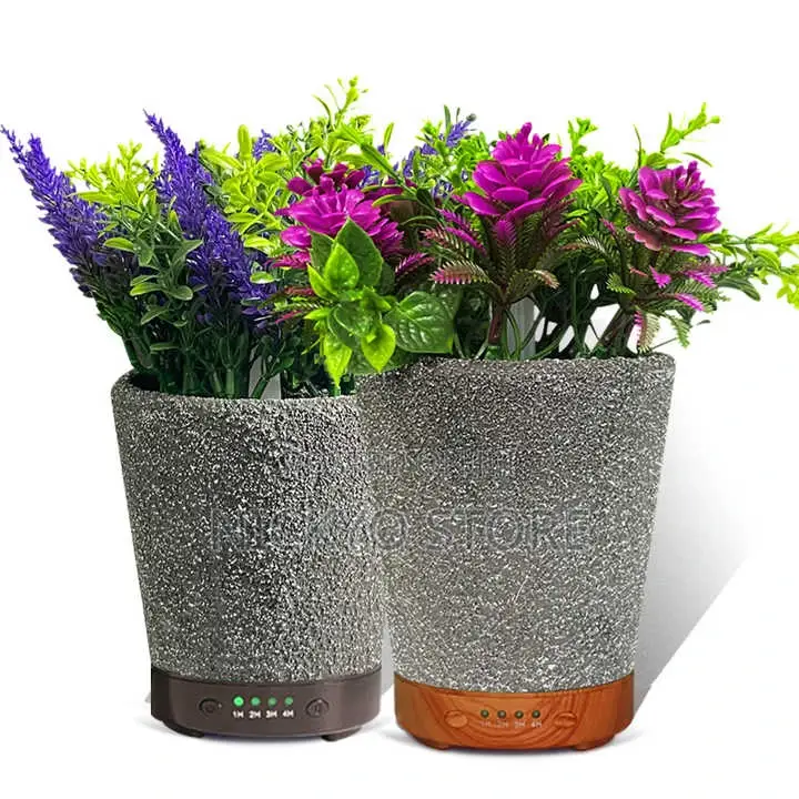 120ml Vase Air Humidifier With Artificial Flower