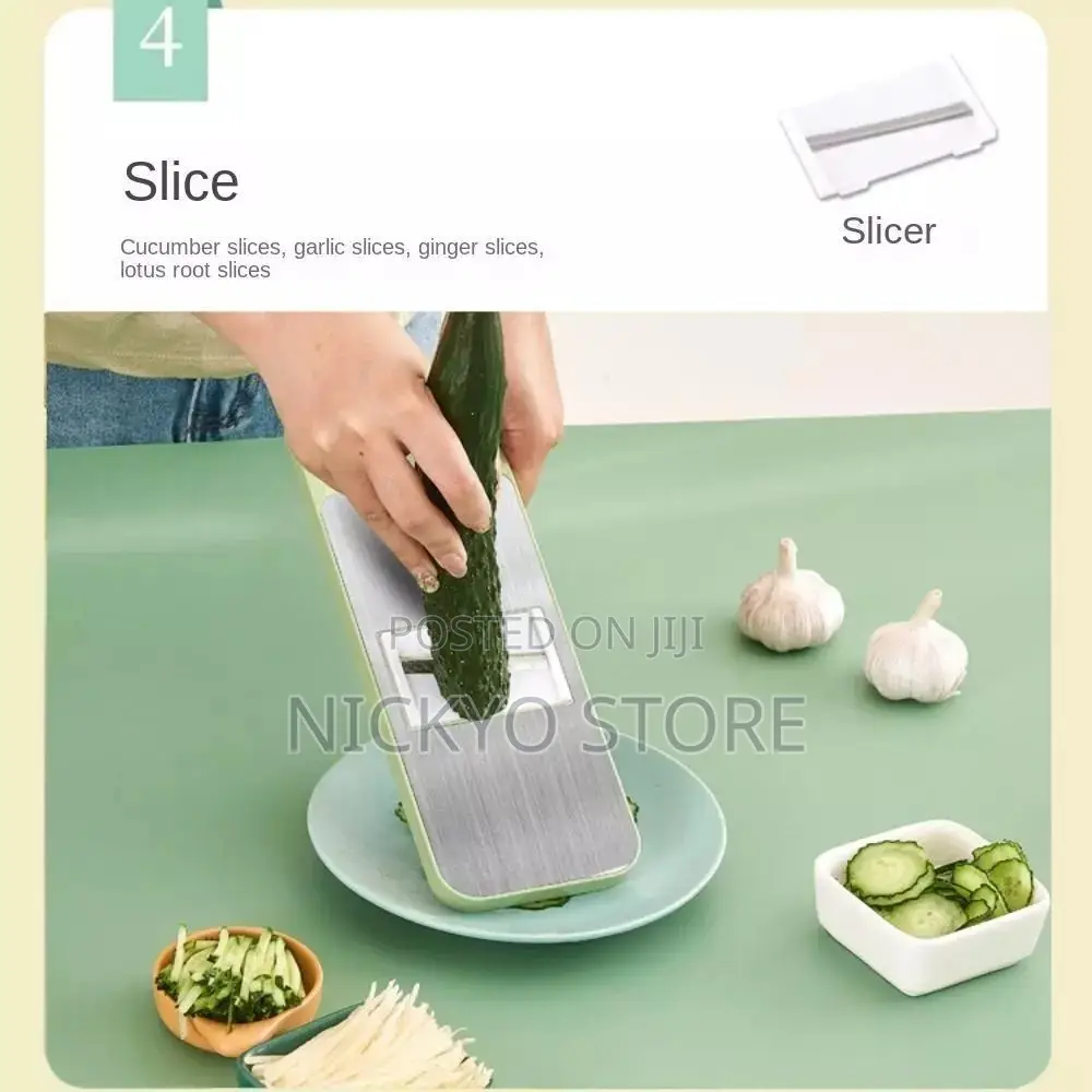 Multifunctional Household Shredder 5 Blades Slicer Home
