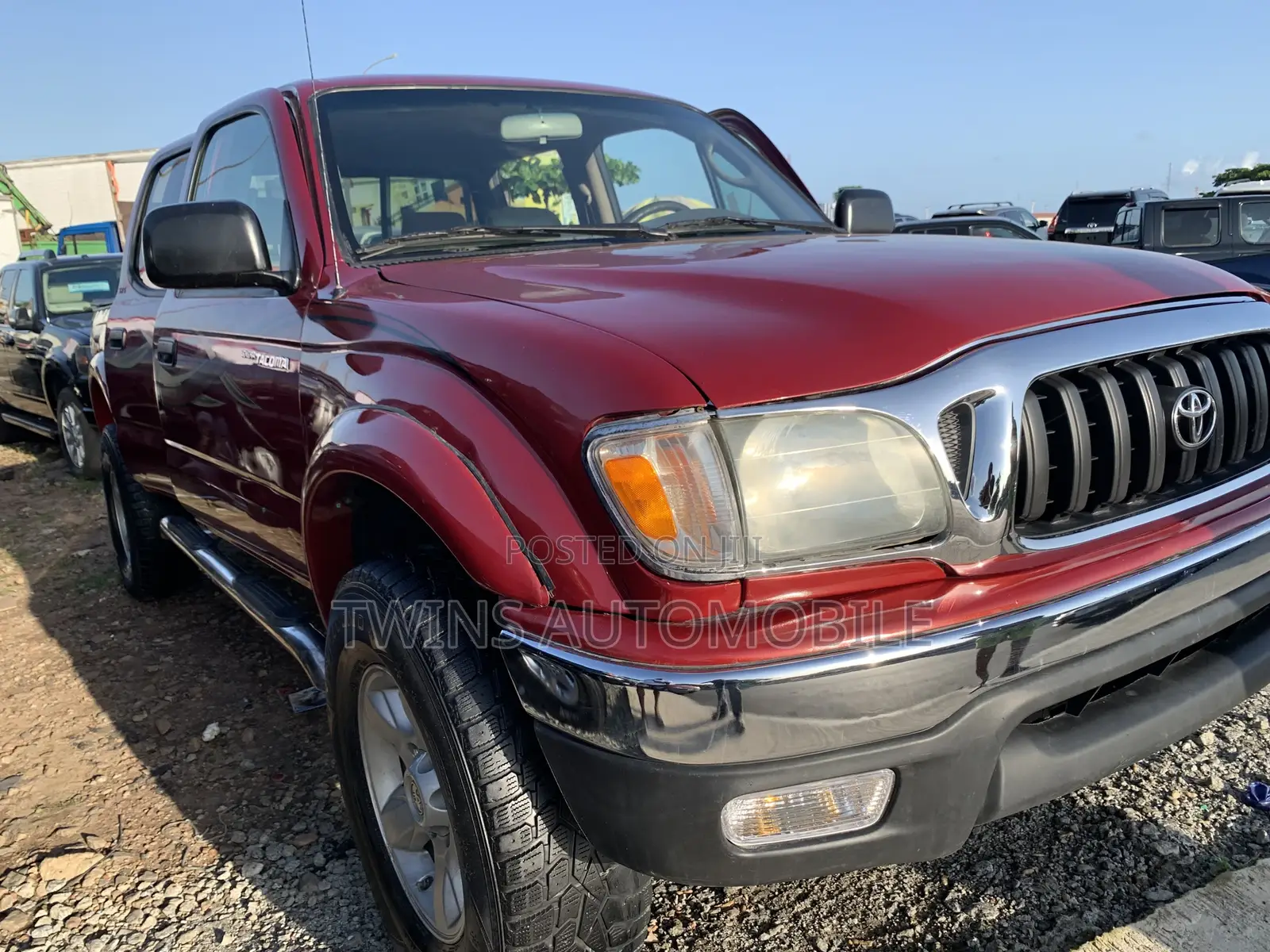 Toyota Tacoma Double Cab V6 4WD 2004 Red