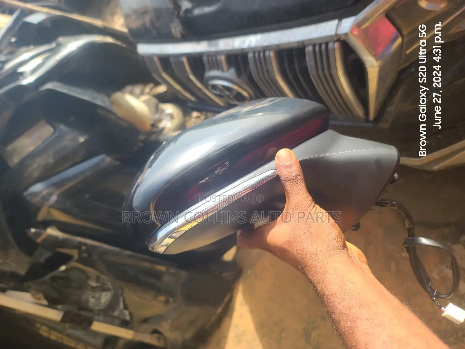 Side Mirrors Toyota Camry 2017-2023 With BSM