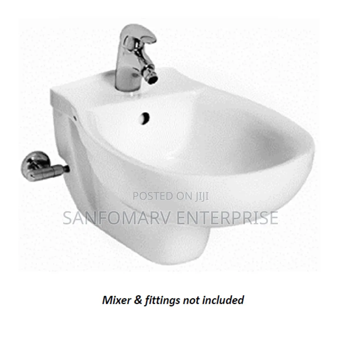 Twyford E100 Wall Hing Bidet