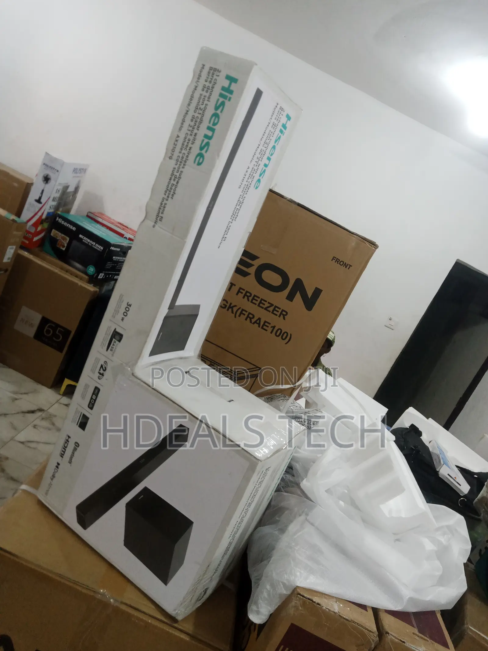 Efficiency Sound Bar - Hisense Brand 300watts AUD2107G