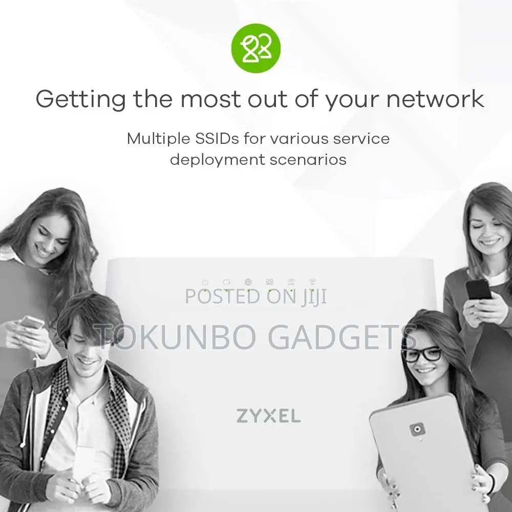ZYXEL DX3301-T0 WLAN Gigabit Ethernet IAD [Wifi 6 (802.11ax)