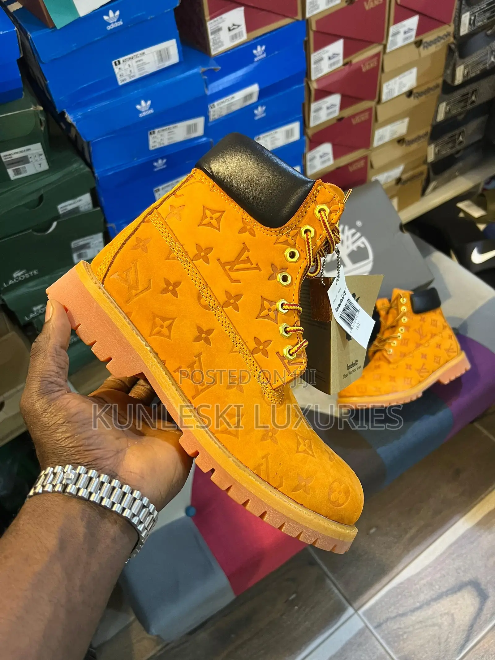 Original Timberland X Louis Vuitton Boot Collection