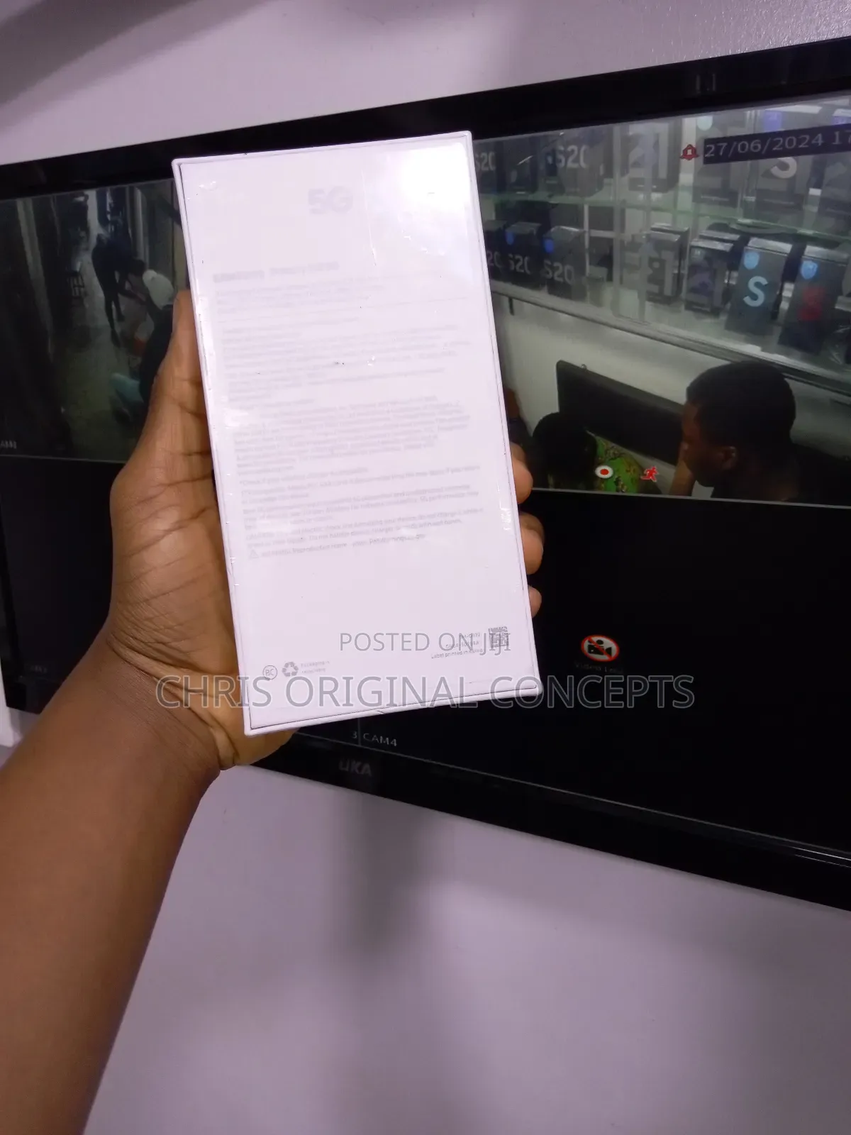 New Samsung Galaxy S10 5G 256 GB White