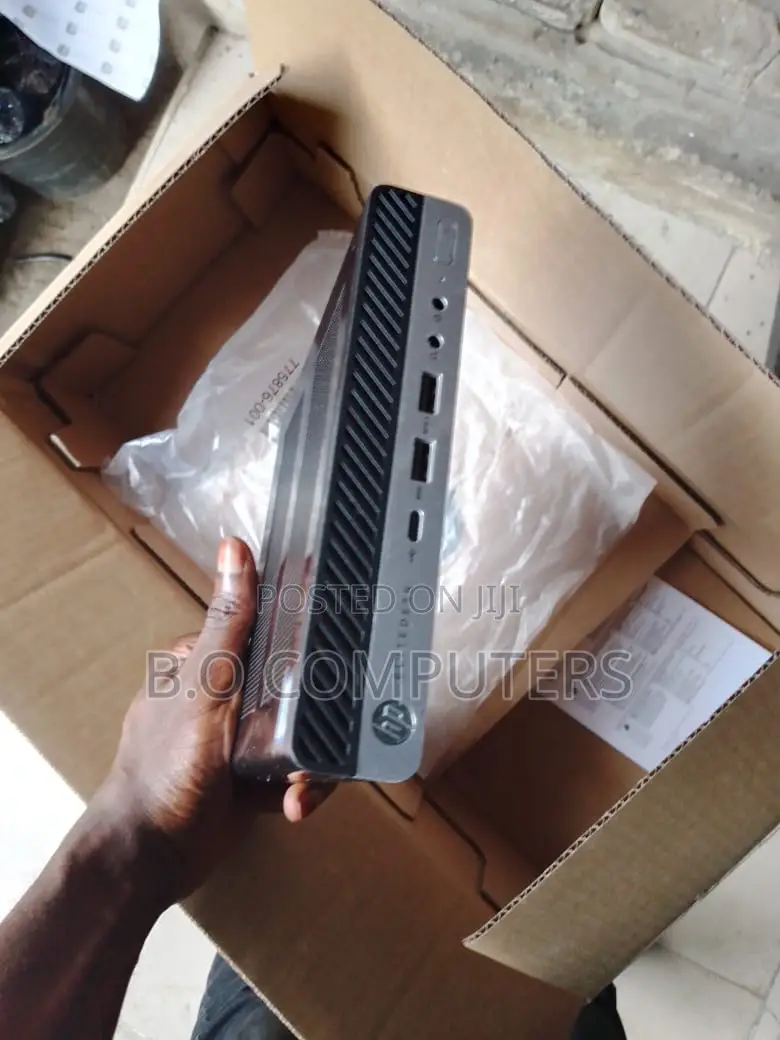 New Desktop Computer HP EliteDesk 800 G3 8GB Intel Core I5 SSD 256GB