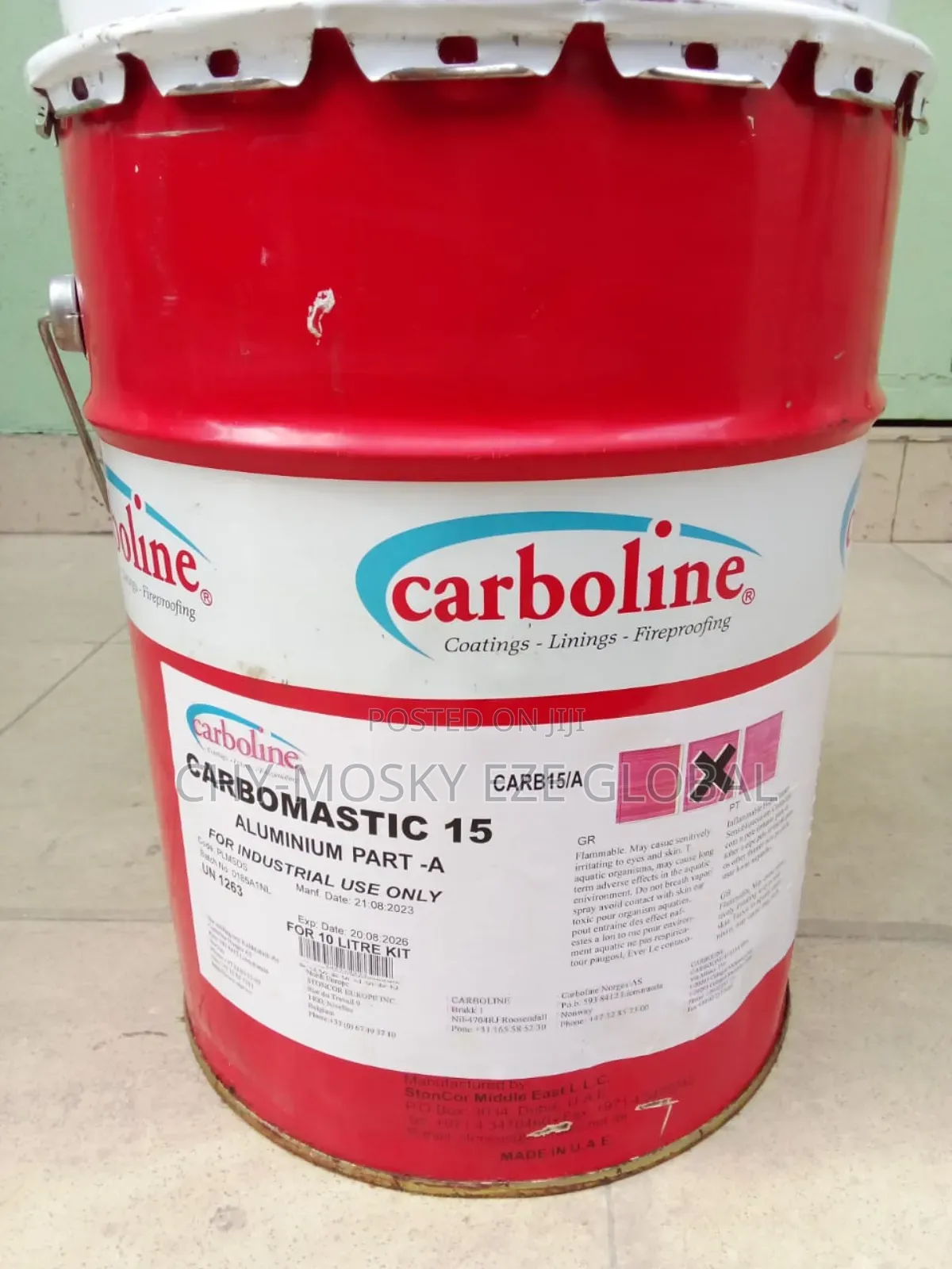 Carboline Marine Paint (A and B Component)