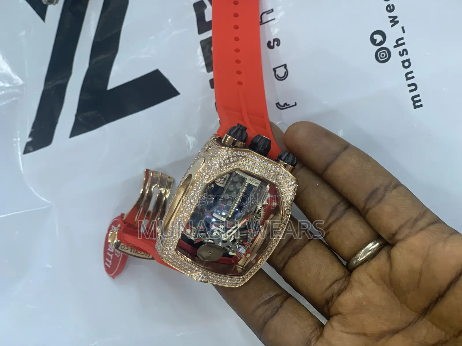 Luxury Buggatti Wristwatch