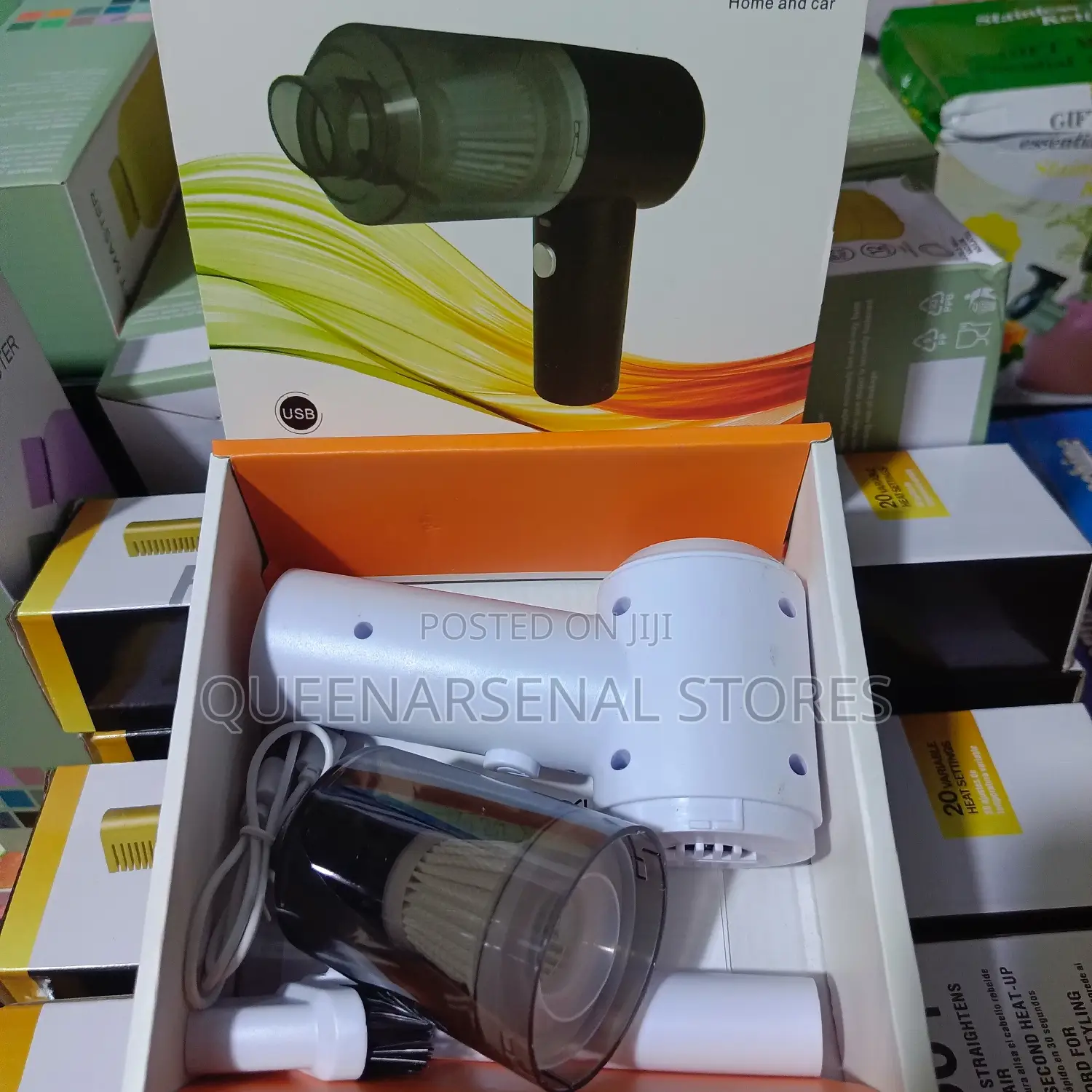 2 in 1 Rechargeable Vacuum Cleaner