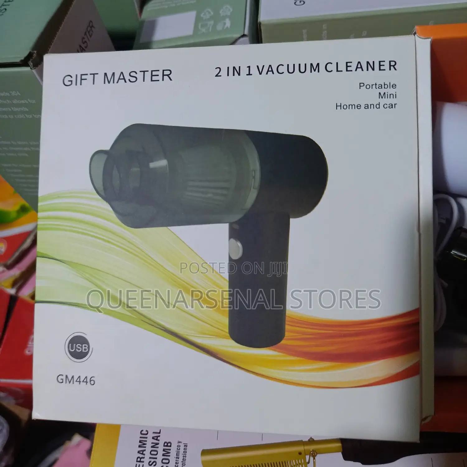 2 in 1 Rechargeable Vacuum Cleaner